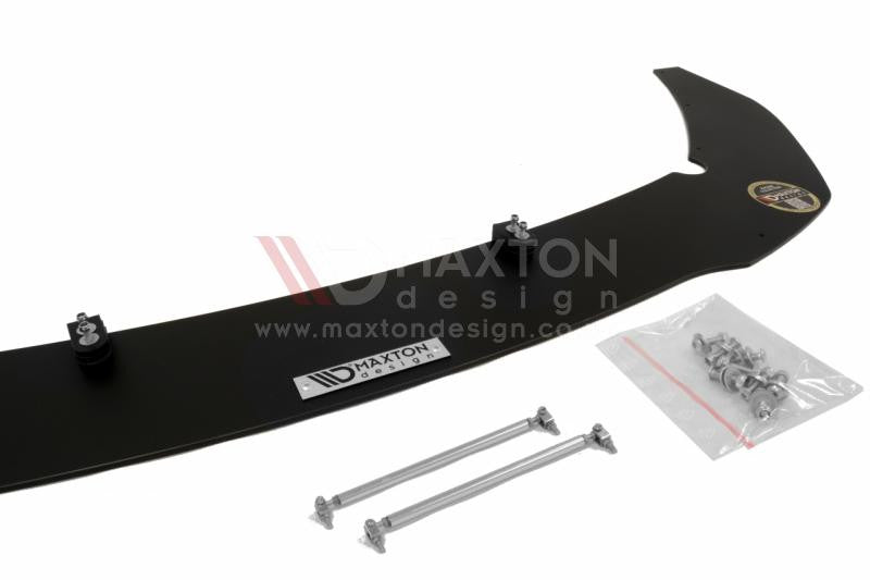 Ford Focus ST MK3 Preface 2012-2014 front racing splitter, Maxton Design ABS