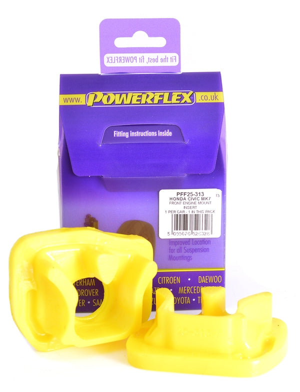 Honda Civic Type-R MK7 EP/EU front engine mount insert - POWERFLEX 50840-S6M-J00