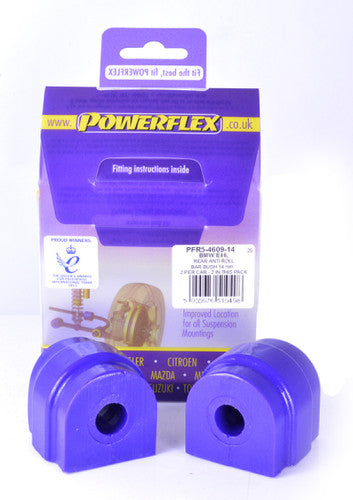 BMW E81 E82 E87 E88 1 Series 14mm Rear ARB Bushes PFR5-4609-14