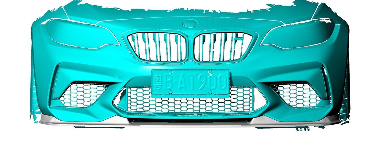 F87 BMW M2 M2 Competition Carbon Front Splitter 3D Style Gloss, Part No CUC-FS-F87