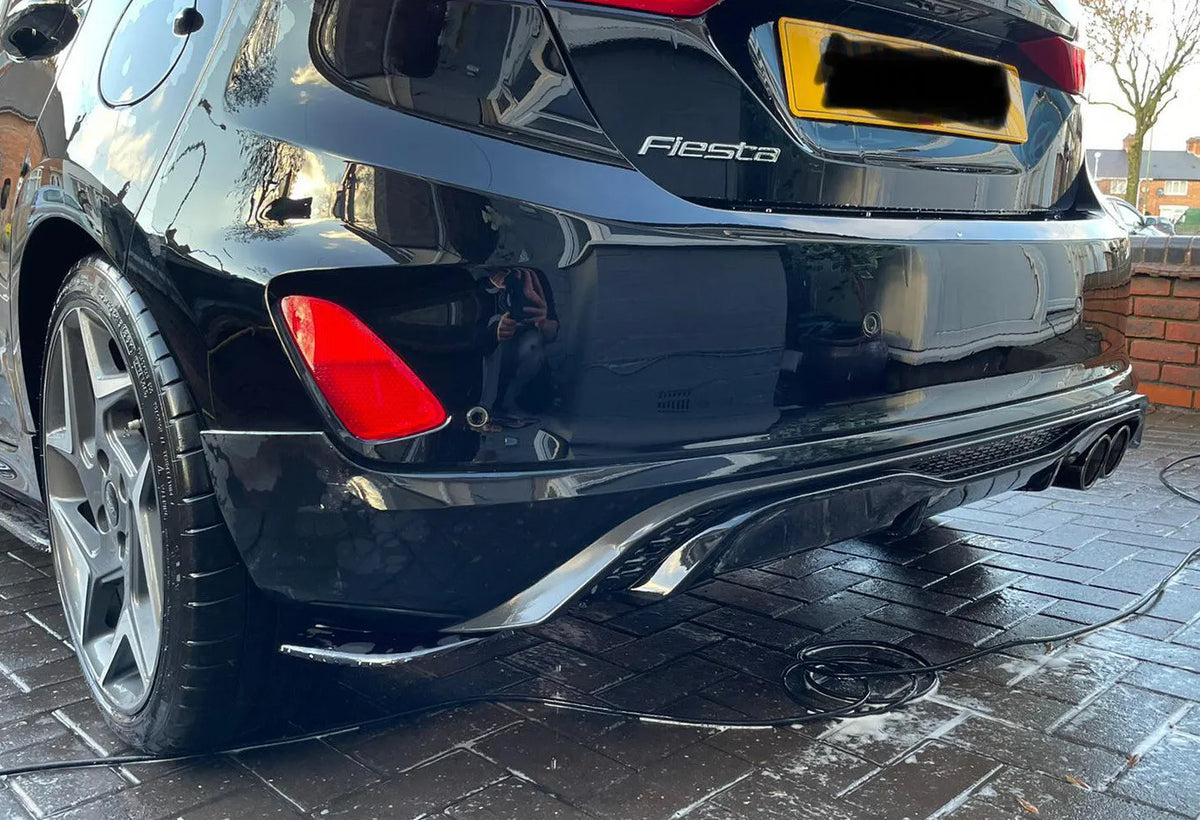 Fiesta ST MK8 side extensions & rear splitter, lightweight composite