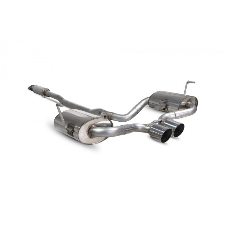 Mini Cooper S R52 R53 cat-back exhaust, Scorpion, 57.1mm