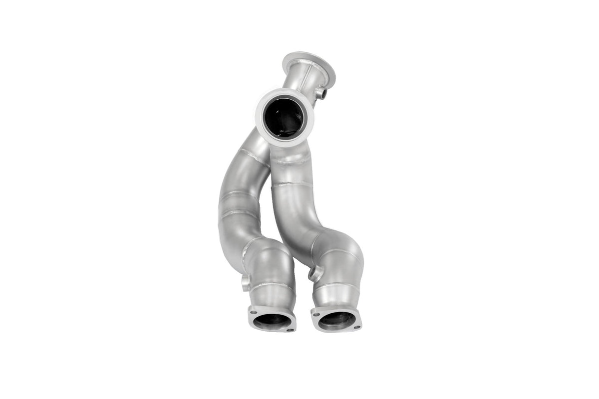 BMW E82 1M N54 Supersprint catless turbo down pipe