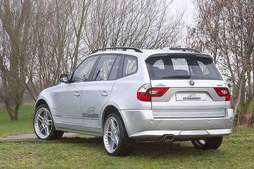 BMW X3 E83 2.0d (post-Sep 2006) AC Schnitzer Twin Exit Chrome Tailpipes AC-EXH-TIP-X3-E83