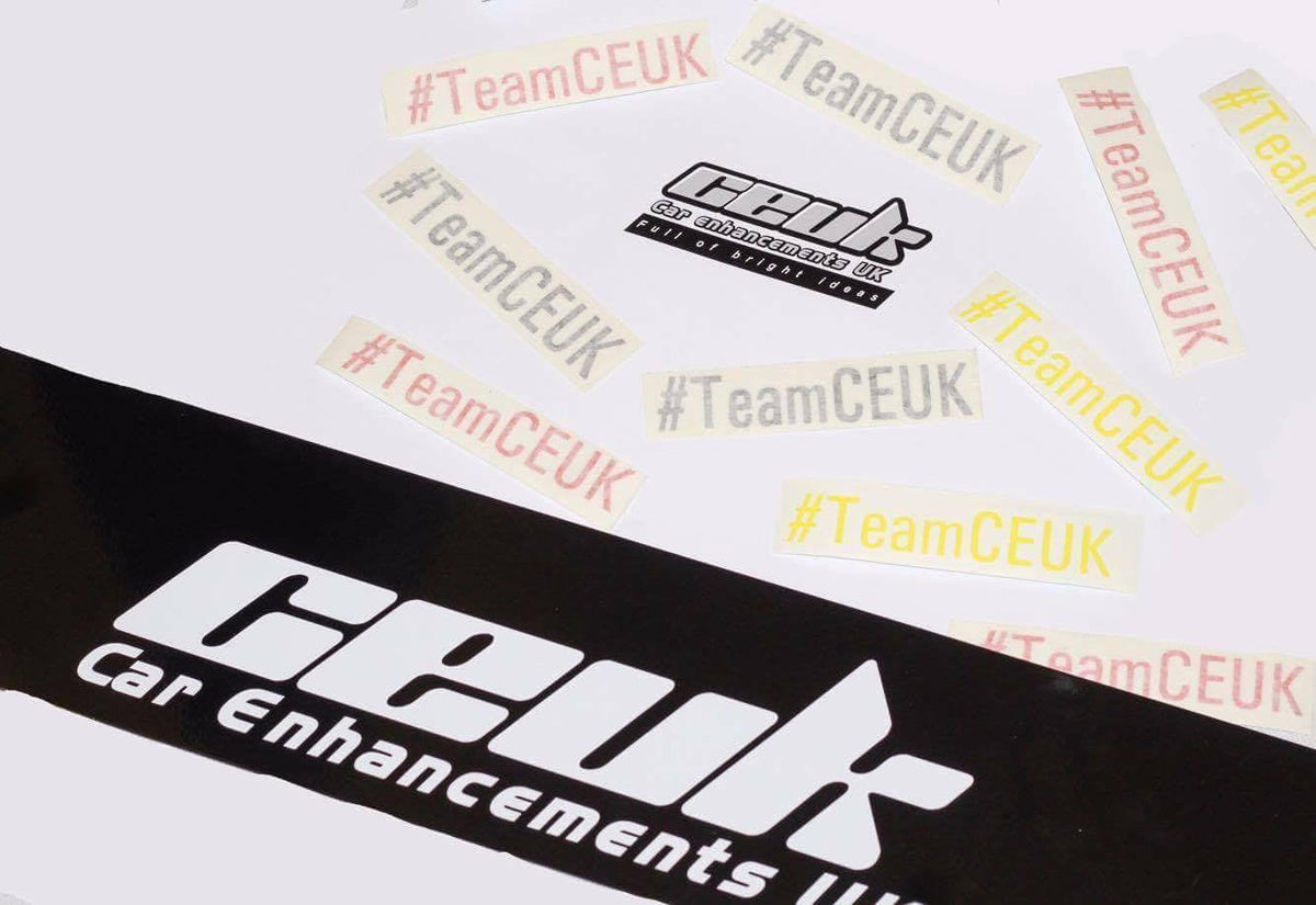 #TeamCEUK Sticker - Official Vinyl Decal, Multiple Colours