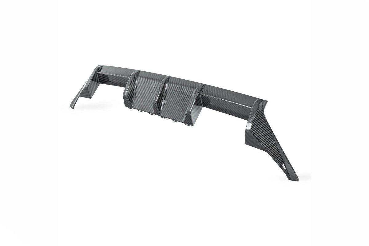 BMW M2 G87 rear diffuser - TRE pre-preg 2x2 twill carbon fibre