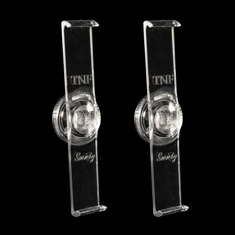 Best Aftermarket Transparent TwistNFix V3.0 Quick-Release Number Plate Holder - UK & German Plates - Buy Online Today