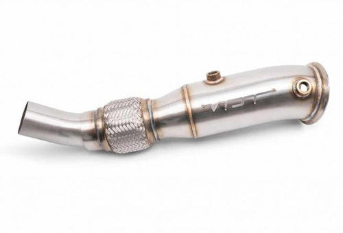 F30 F20 F22 F32 F36 BMW N20 N26 catless downpipe, VRSF brushed SS304