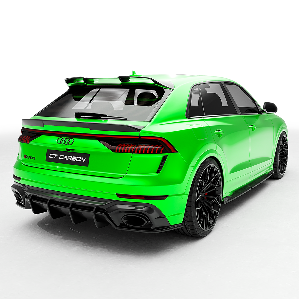 Audi RSQ8 (2020+) CT Design Carbon Fibre Rear Boot Spoiler - CT-RSQ8-SPOILER
