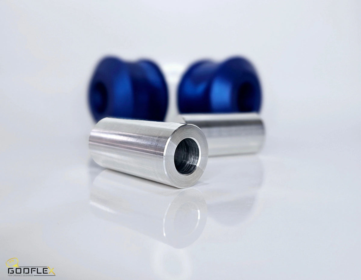 Fiat 500 (2007+) front rear suspension arm bushes, polyurethane