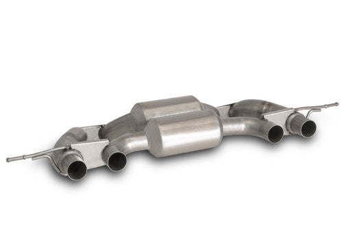 BMW G82 M4 S58B30A axle-back exhaust system, Remus racing rear box