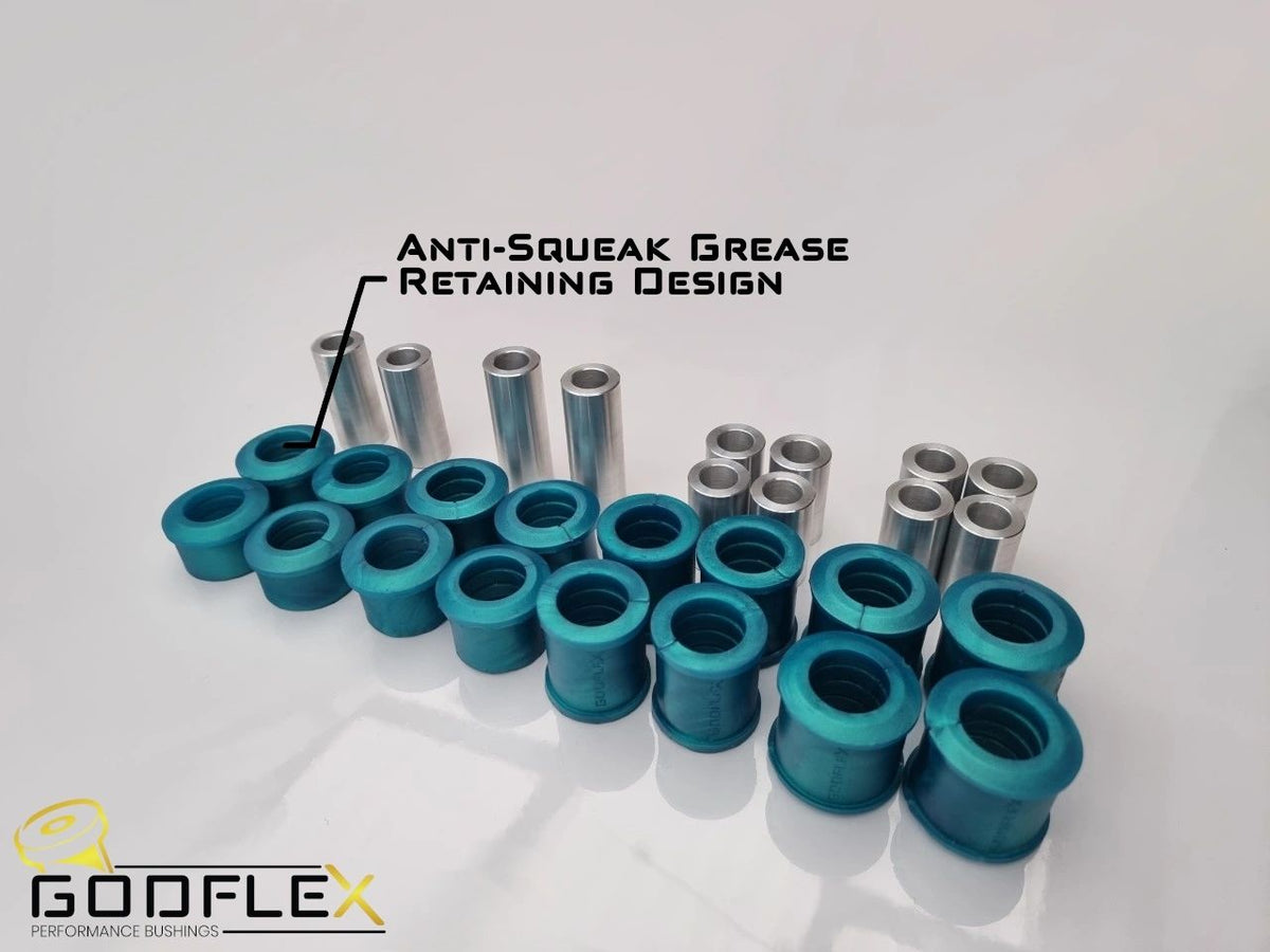 Mazda 5 CR19 rear suspension arm bushes - GODFLEX-M5-RR-ARM-KIT