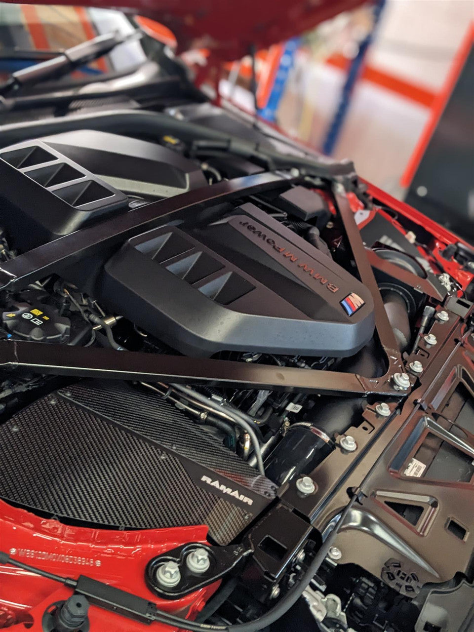 S58 G80 G82 M3 M4 induction kit - RamAir carbon lid intake