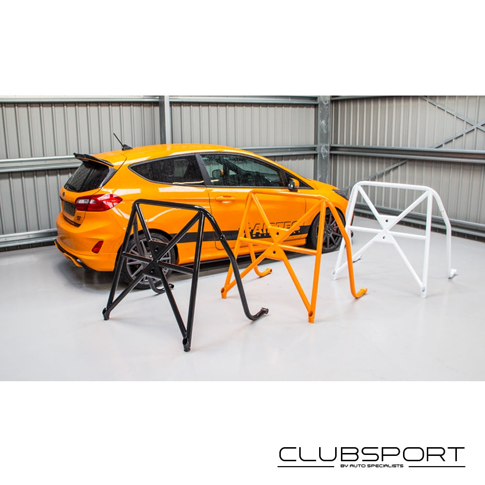 Fiesta MK8 ST rear roll cage bolt-in AutoSpecialists Clubsport E355+N CDS steel part no AS-MK8-RCR
