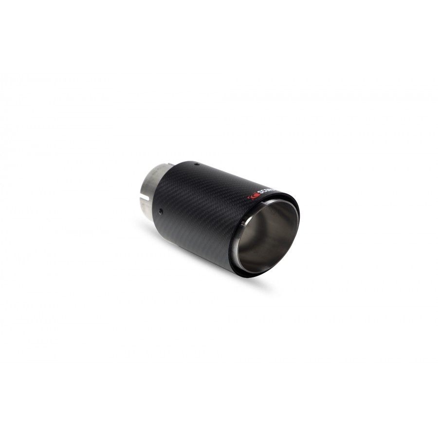 Vauxhall Corsa D E Scorpion 100mm Ascari Carbon Exhaust Tips 100ASC1