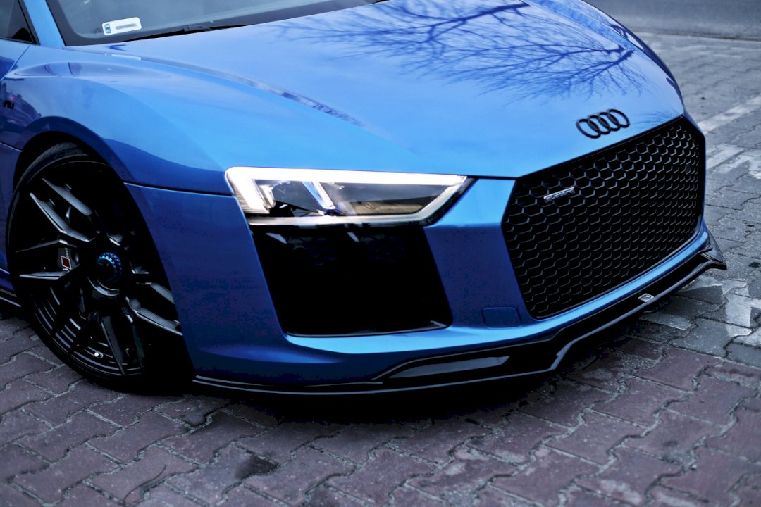 Audi R8 MK2 (2015+) Front Splitter V.2 by Maxton Design