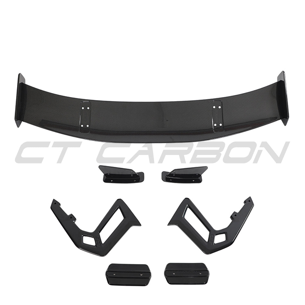 F87 M2 F22 2 Series CT Design Swan Neck Wing - Carbon Fibre Rear Wing