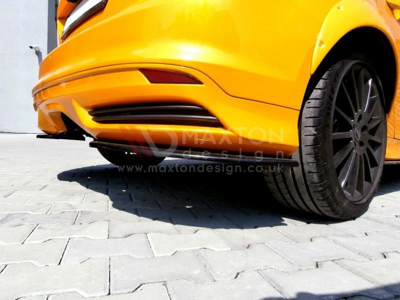 Ford Focus MK3 ST Preface 2012-2014 Rear Side Splitters, Maxton Design ABS Set