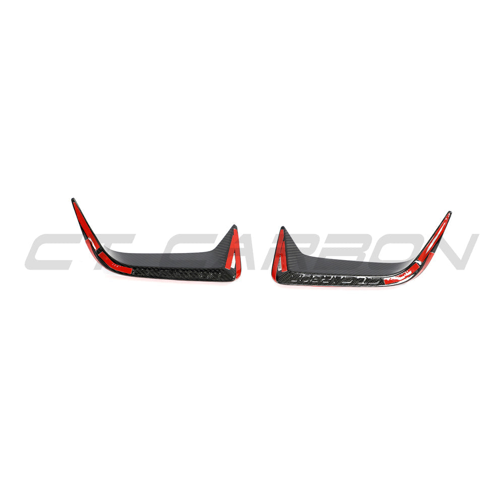 F95 X5M Rear Bumper Trim CT Design Carbon Fibre, Part No CT-F95-RBT