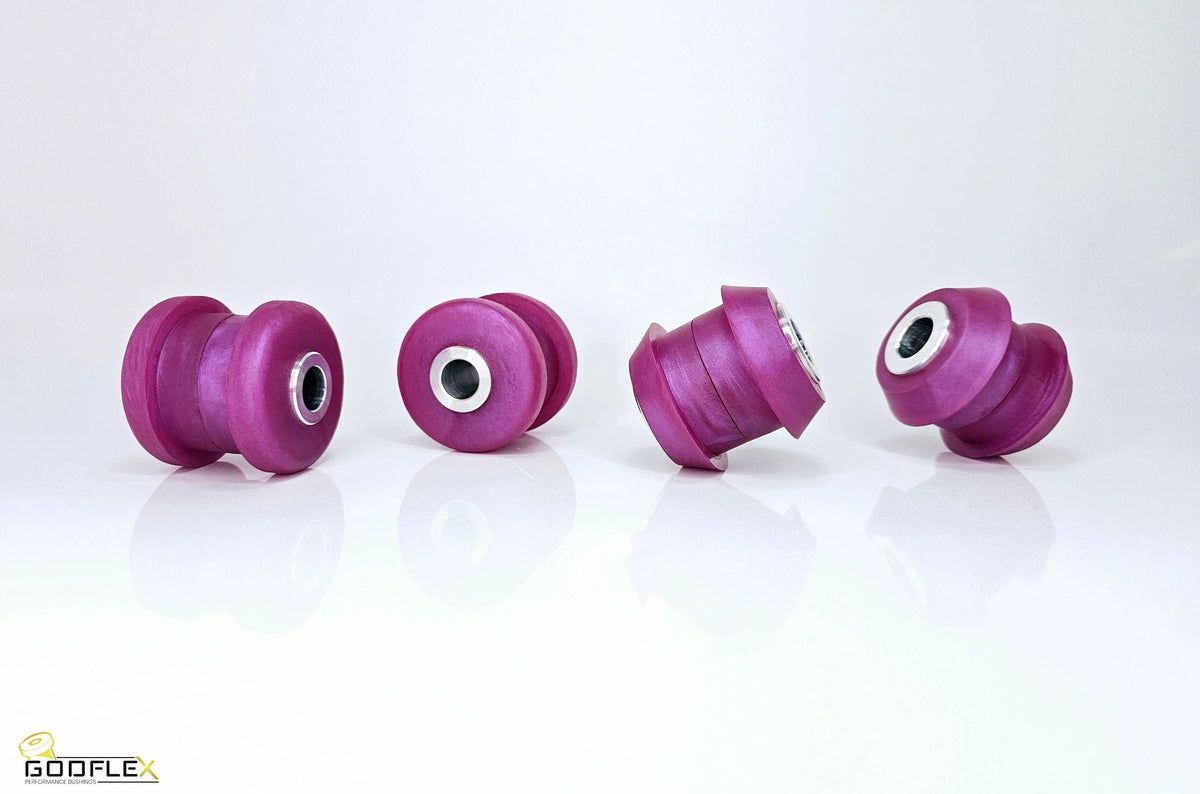 Audi MK2 A3 S3 RS3 8P Rear Upper Link Bushes Godflex Polyurethane 1K0505279A 1K0505203A