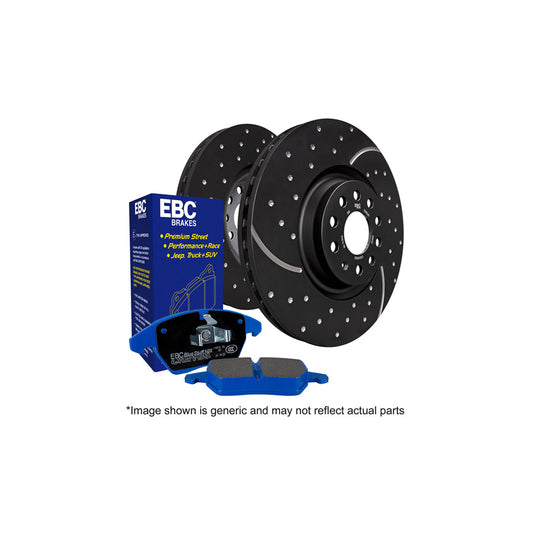 BMW E91 E92 front brake kit PD14KF493 - Bluestuff 5000 NDX pads & GD 330mm slotted/dimpled discs