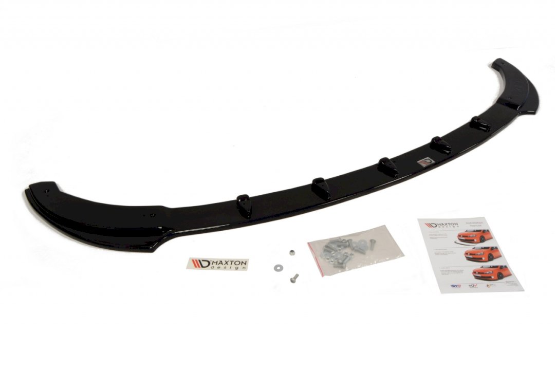 BMW Z4 E85 E86 facelift front splitter, Maxton Design ABS