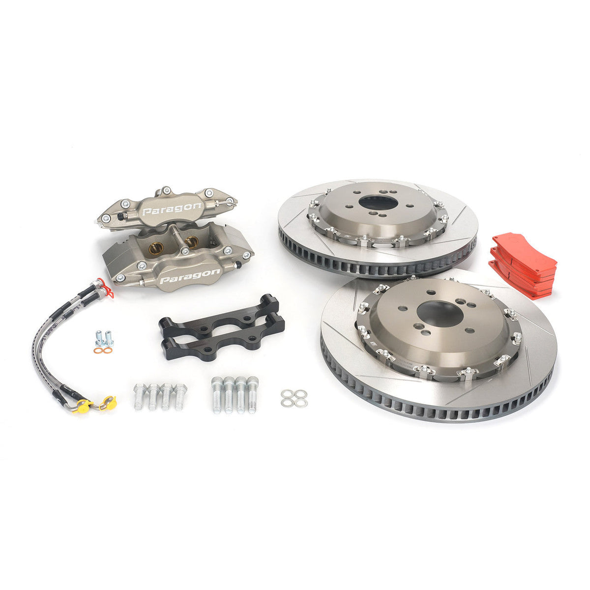 BMW M3 E46 rear big brake kit - Paragon PA025 4-piston calipers & 355x32mm floating rotors, PBK.04.011.355.320.TL.01.02.Px.R
