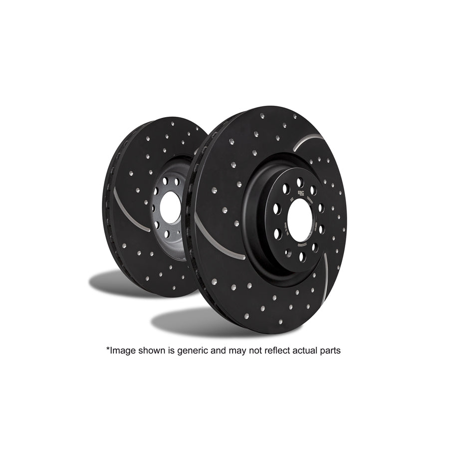Nissan Juke Nismo RS 1.6T (2014-2019) EBC PD13KF790 front brake kit