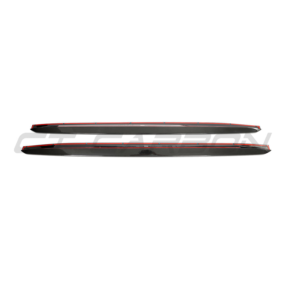 BMW F95 X5M & F96 X6M 2019+ CT Design Carbon Fibre Side Skirts