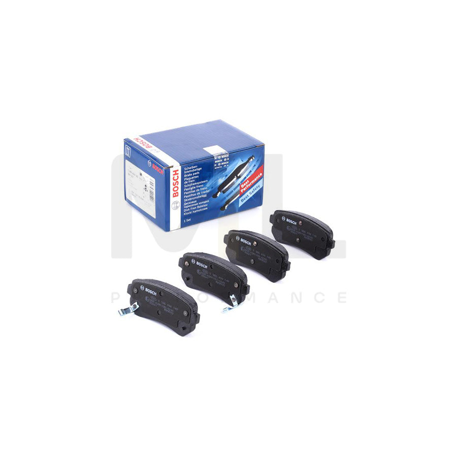 Bosch 0986494140 Brake Pads - Hyundai i30 FD GD, i20 PB PA, Kia cee'd ED, Rio JB UB, Sportage JE KM
