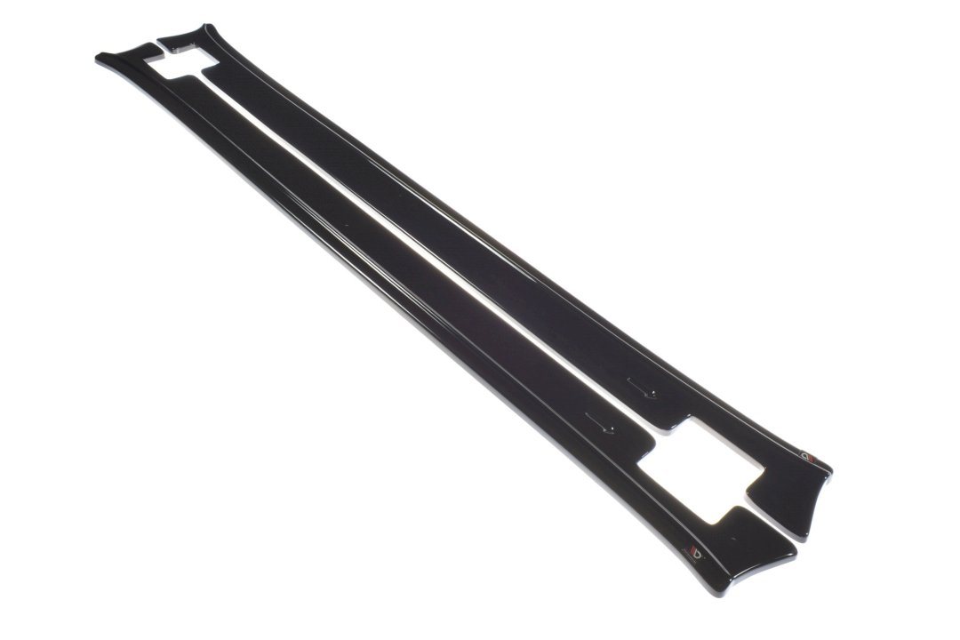 Tesla Model X (2015-) side skirts diffusers V.1 - Maxton Design