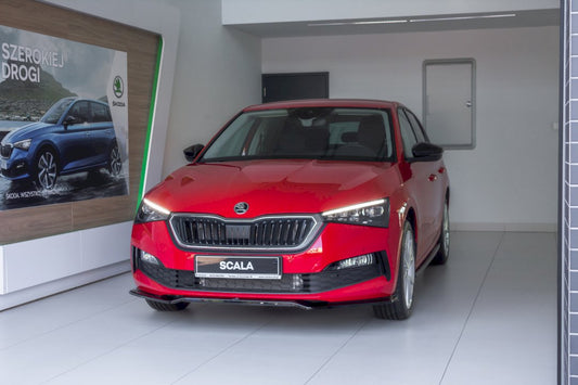 Skoda Scala (2019-UP) Maxton Design Front Splitter V.2