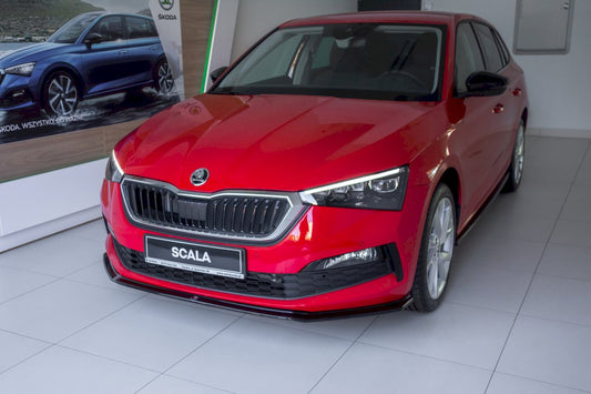 Skoda Scala (2019-UP) Maxton Design Front Splitter V.3