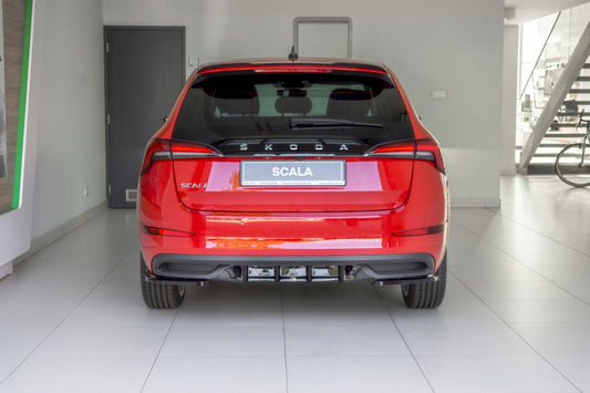 Skoda Scala (2019+) rear side splitters, Maxton Design ABS