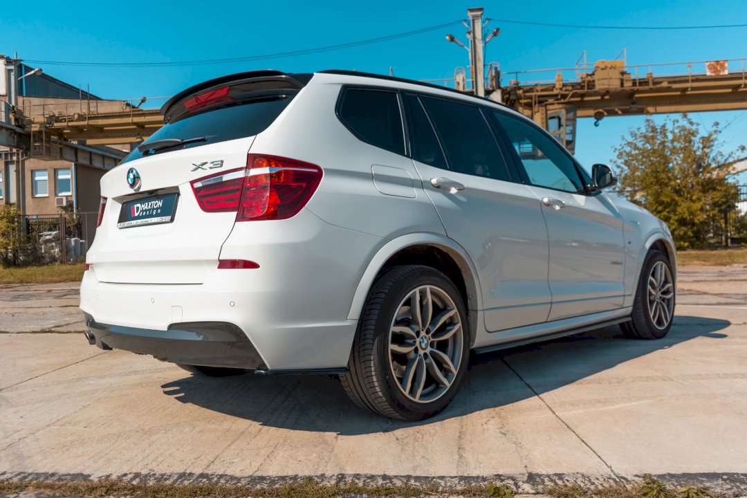 BMW X3 F25 M-Pack spoiler extension 2014-2017, Maxton Design