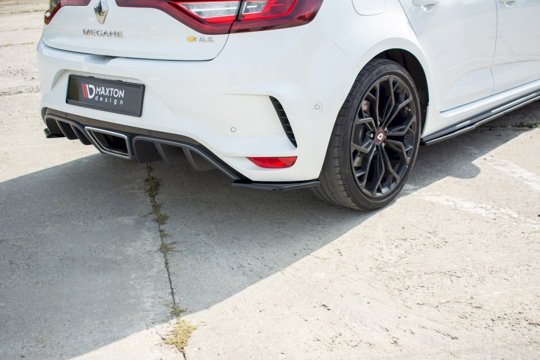Renault Megane IV RS (2018-2020) rear side splitters - Maxton Design ABS set