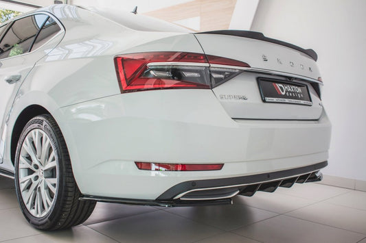 Skoda Superb MK3 FL (2019-) rear valance, Maxton Design MD-SK-SB3FL-RV