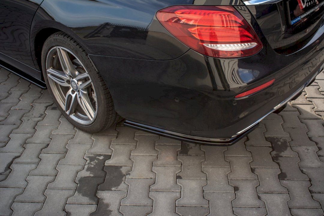 Mercedes W213 E43 AMG & AMG-Line Rear Side Splitters - Maxton Design