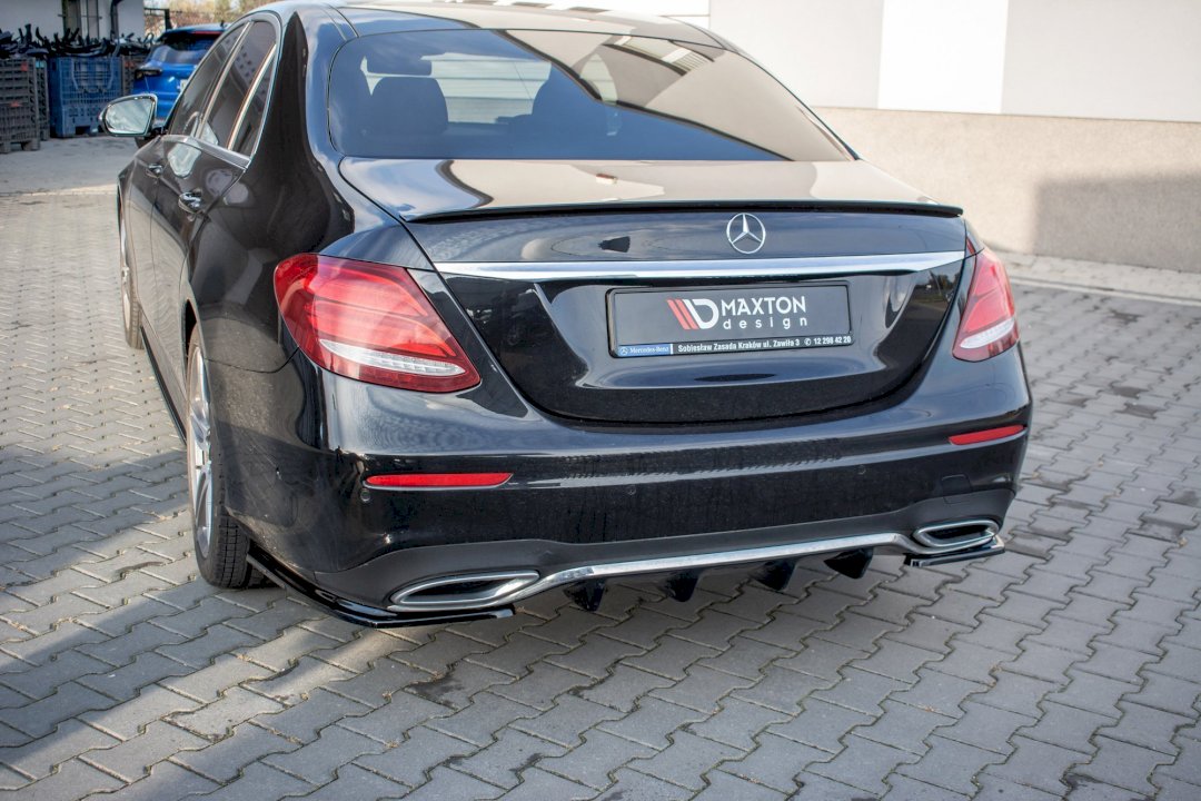 Mercedes W213 E43 AMG & AMG-Line Rear Side Splitters - Maxton Design