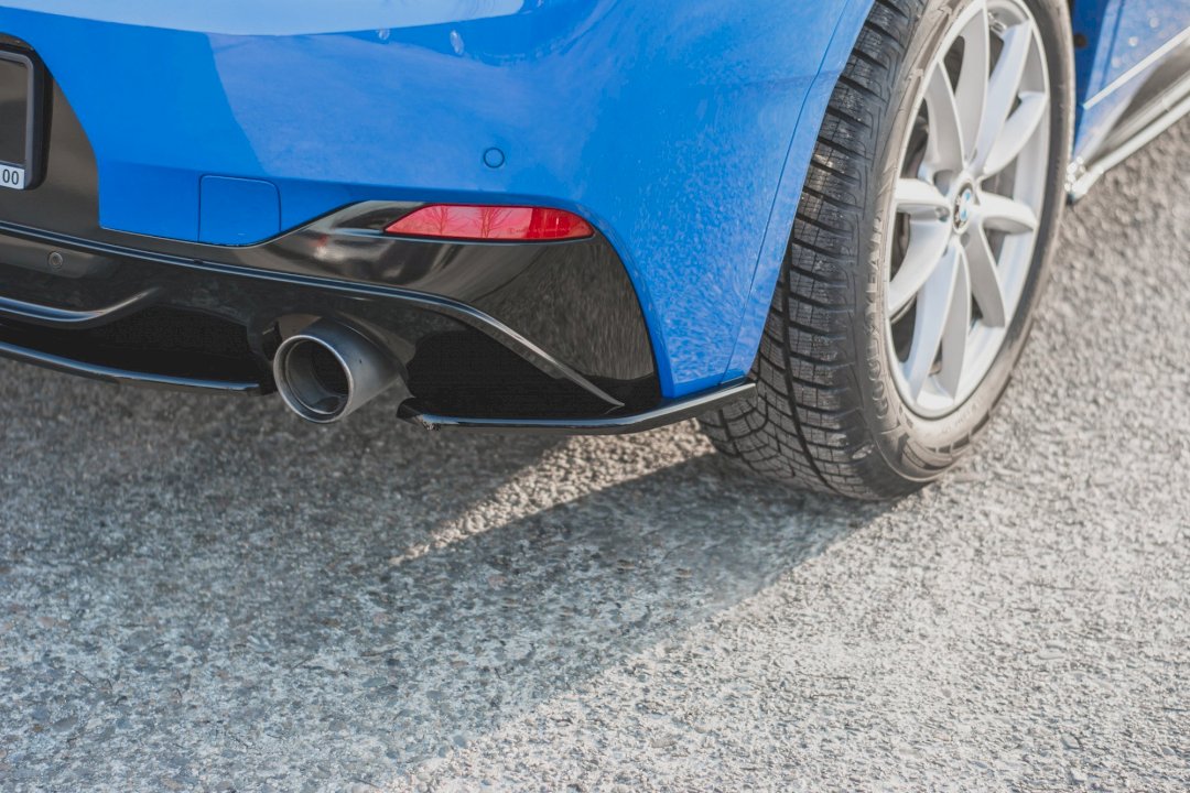 BMW X2 F39 M Sport rear side splitters, Maxton Design ABS set