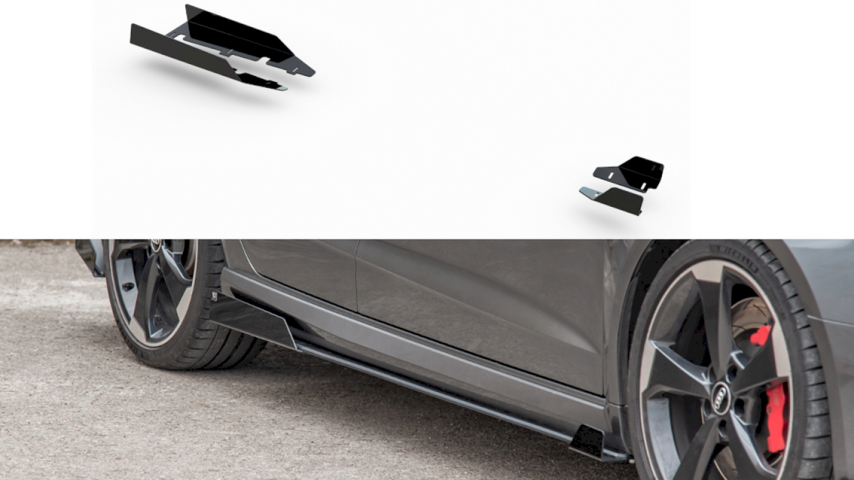 Audi RS3 8V Sportback (2015-2016) Maxton Design side skirt flaps