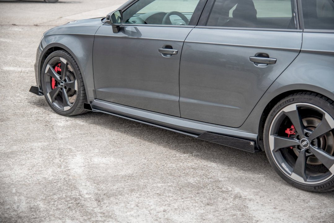 Audi RS3 8V Sportback (2015-2016) Maxton Design side skirt flaps