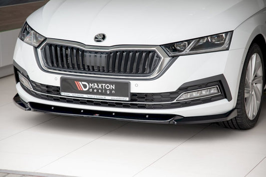 Skoda Octavia MK4 (2019-2024) Maxton Design V1 ABS Front Splitter