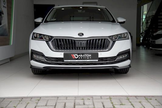 Skoda Octavia MK4 (2019-2024) Maxton Design Front Splitter V2