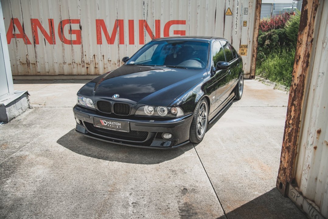 BMW M5 E39 & 5 M-Pack front splitter set - Maxton Design ABS