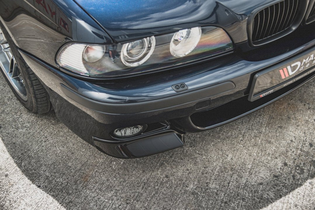 BMW M5 E39 & 5 M-Pack front side splitters, Maxton Design gloss black set