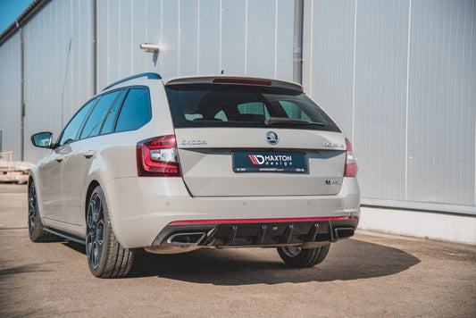 Skoda Octavia VRS MK3 MK3.5 rear valance V.1, Maxton Design