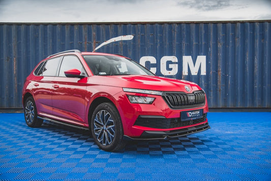 Skoda Kamiq (2019+) Maxton Design ABS Side Skirts Diffusers
