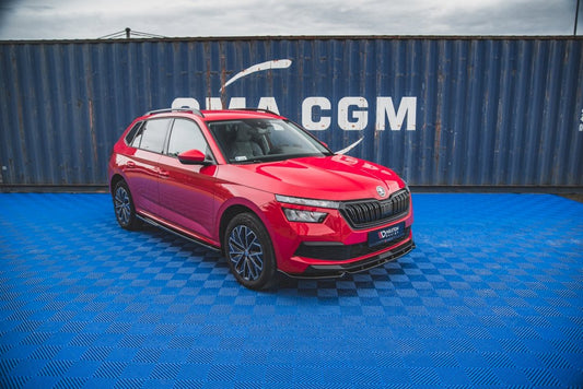 Skoda Kamiq (2019-) Maxton Design V1 ABS Front Splitter
