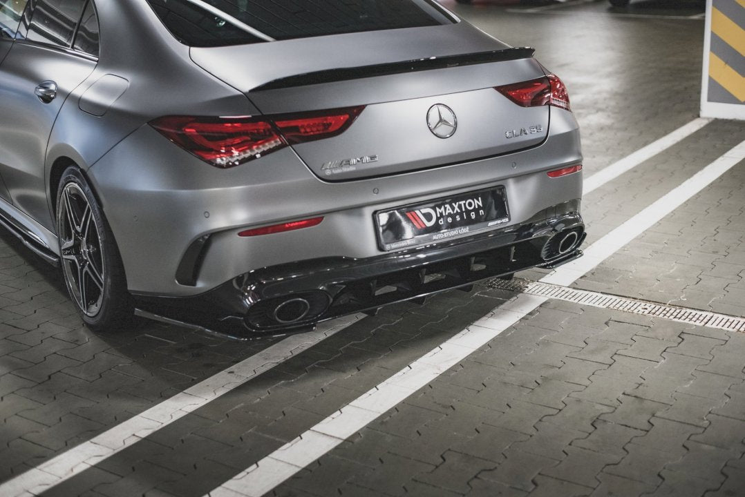 Mercedes-AMG CLA 35 / 45 C118 (2019-) rear side splitters - Maxton Design ABS set